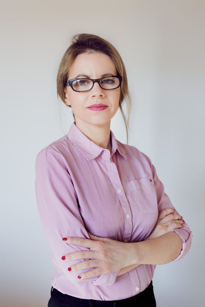 Professional woman with crossed arms